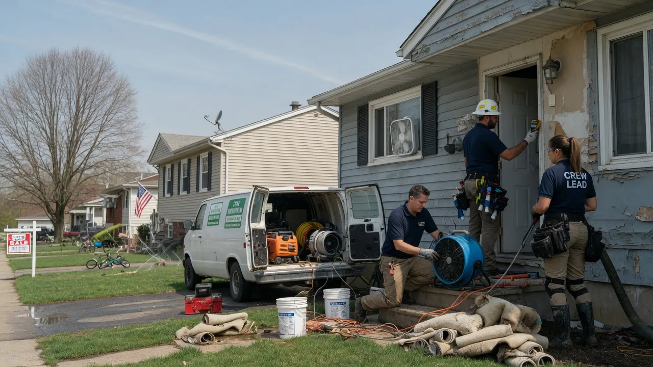 Flood Cleanup in Aniwa, WI near me